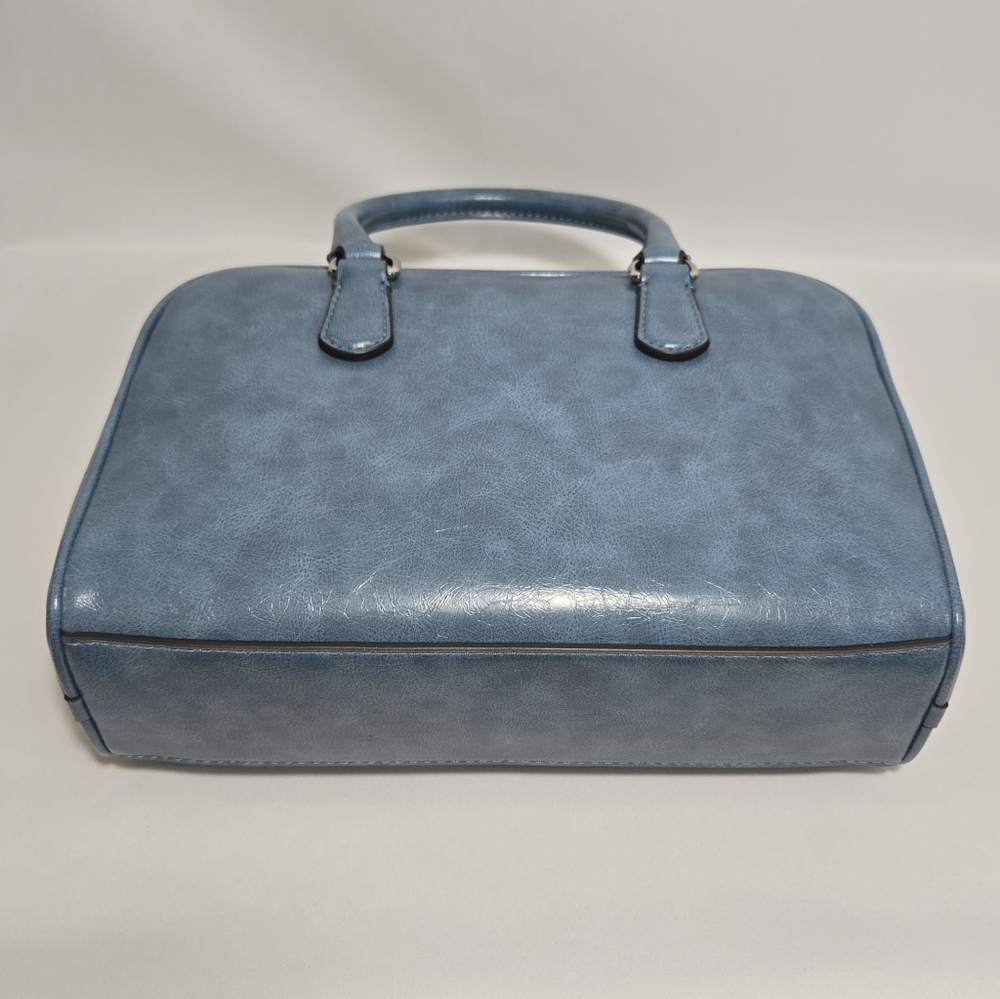 Michael Kors Thompson Cornflower MD Duffle Satchel Purse - Picture 14 of 16